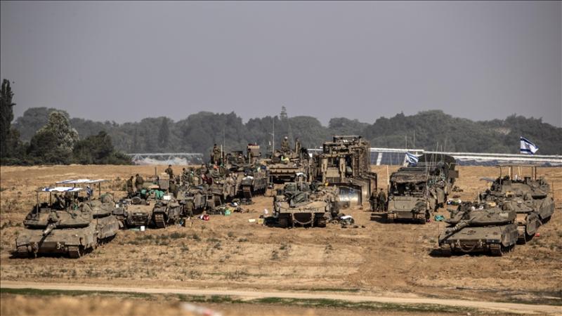 يشن جيش الاحتلال عملية عسكرية جديدة في حي الزيتون جنوبي مدينة غزة- الأناضول
