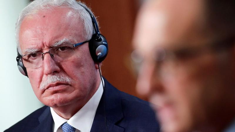 Palestinian Foreign Minister Riyad al-Maliki