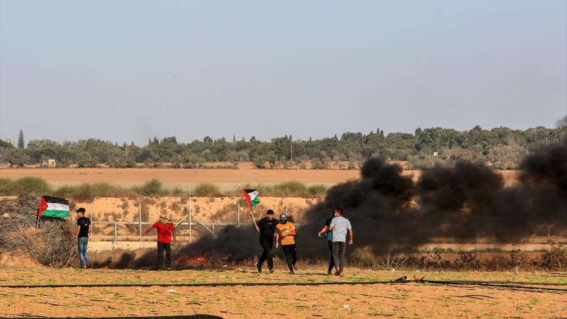  أعلنت وزارة الصحة الفلسطينية أن الحصيلة النهائية للتظاهرات على السياج الحدودي في غزة وصلت إلى 12 مصابًا 