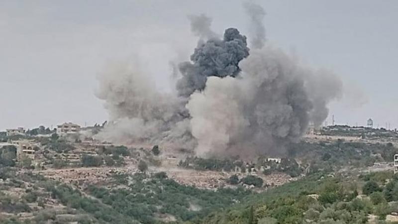 تجدد القصف الإسرائيلي على بلدة الرميش جنوب لبنان –منصة اكس.