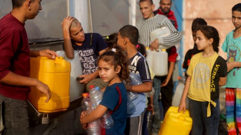 أشار التقرير الأممي لصعوبة الوصول إلى مياه نظيفة في غزة