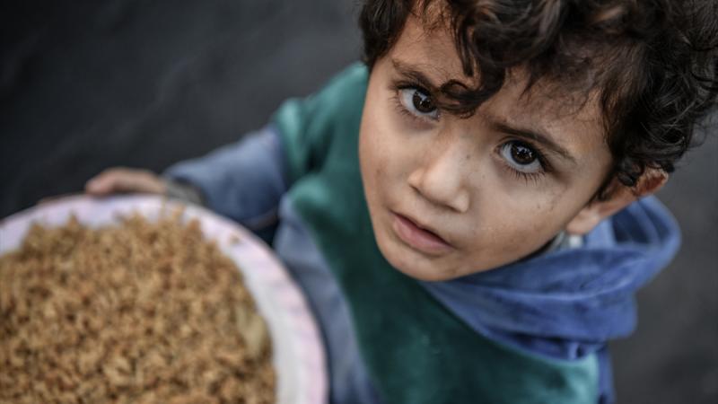 أكثر من 80% من الأطفال في قطاع غزة يعانون من فقر غذائي حاد