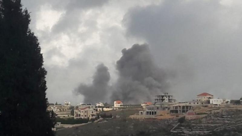 استهدف القصف الإسرائيلي عدة مواقع في القطاع الشرقي جنوبي لبنان- إكس