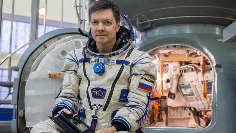 انطلقت رحلة كونونينكو الحالية إلى المحطة الدولية العام الماضي على متن المركبة الفضائية سويوز إم.إس 24