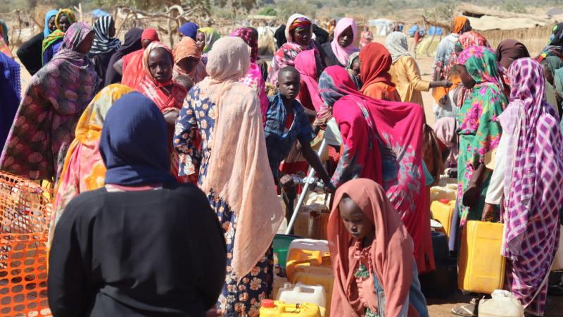 وصل حوالي 546,770 لاجئًا جديدًا إلى تشاد منذ بدء الحرب في السودان في 15 أبريل