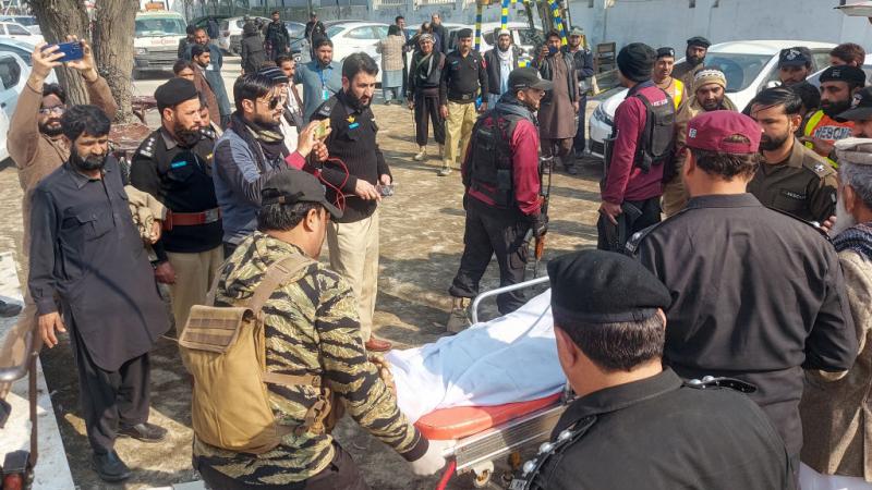 تحدثت الشرطة الباكستانية عن هجوم واسع