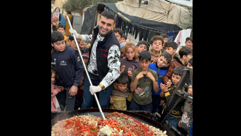 حقيقة صور قيل أنها من زيارة الشيف التركي بوراك لأطفال غزة - فيسبوك