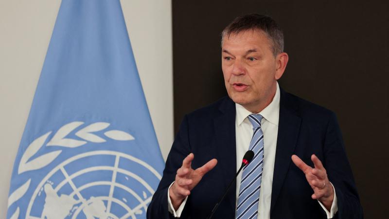 فيليب لازاريني مدير وكالة الأمم المتحدة لغوث وتشغيل اللاجئين الفلسطينيي