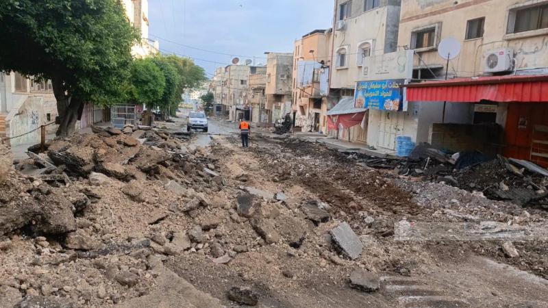  قامت الجرافات الإسرائيلية بتدمير البنية التحتية على مسافة لا تقل عن 1500 متر - وكالة وفا