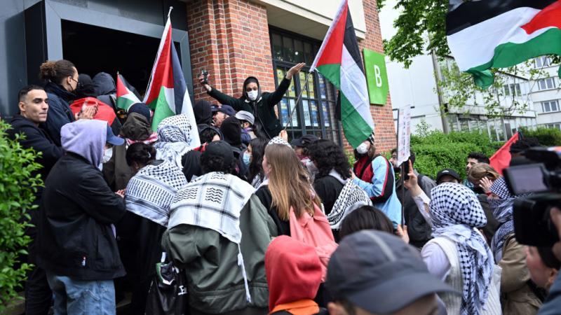 شهدت بلجيكا تظاهرات طلابية وتحركات شعببية منددة بالحرب على غزة