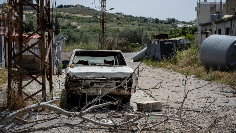  قصفت طائرة مسيّرة إسرائيلية ليلًا بلدة العديسة الحدودية - غيتي