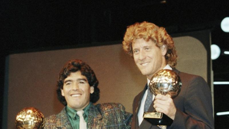 حصل مارادونا على الكرة الذهبية عام 1986- أسوشييتد برس