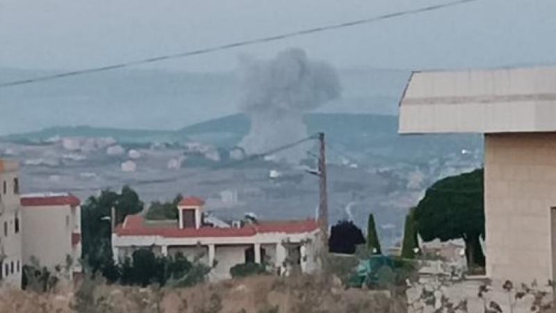 استهدفت غارة إسرائيلية بلدة ميس الجبل جنوب لبنان - إكس