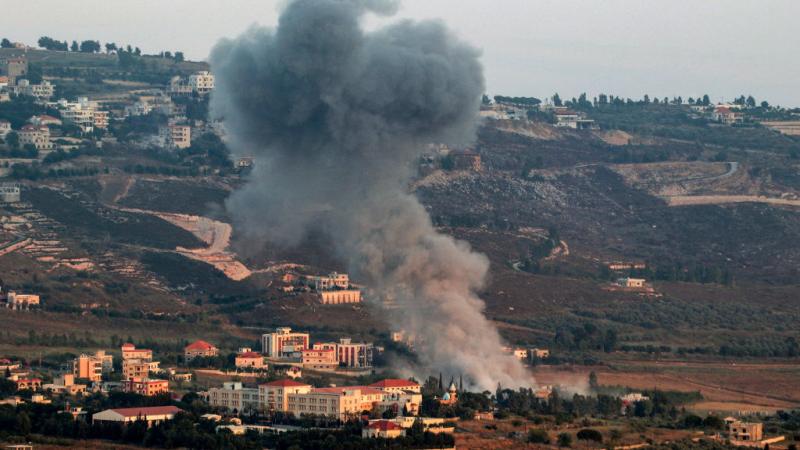قصف إسرائيلي على قرية الخيام في جنوب لبنان