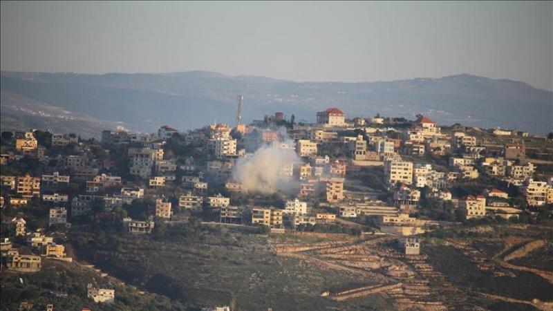 طال قصف إسرائيلي مدفعي بلدة العديسة في القطاع الشرقي من جنوب لبنان - الأناضول