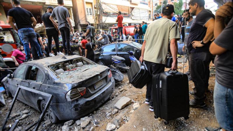 خلّفت الغارة على الضاحية الجنوبية لبيروت دمارًا هائلًا