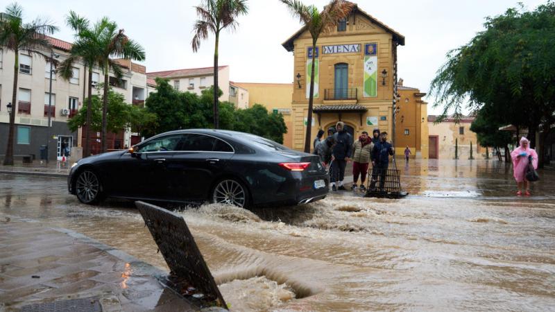 أمطار غزيرة جنوب إسبانيا وشرقها-غيتي